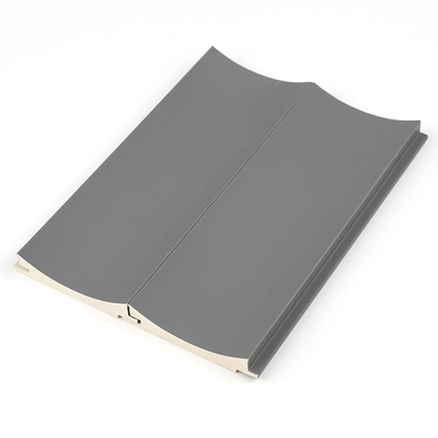 Kualitas Dekorasi Interior Ramah Lingkungan Papan Cetakan PVC Panel WPC Grating Pabrik