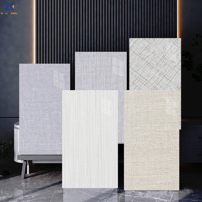 Kualitas Papan Dinding Serat Bambu Veneer Kayu Panel Dinding PVC Anti Gores Pabrik