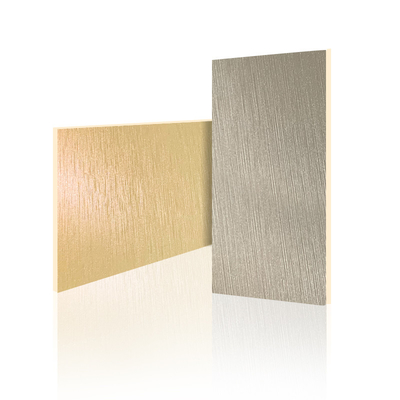 Kualitas PVC Dekorasi Bambu Batubara Kayu Logam Papan Dinding Metal Densitas Tinggi Panel Dinding Interior Pabrik