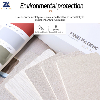 Kualitas Panel Dinding Interior PVC Kayu Bambu Tahan Lembab Pabrik