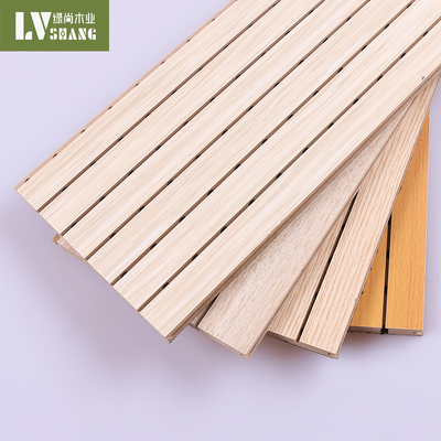 Kualitas Panel Dinding PVC WPC Akustik Panel Peredam Suara ISO9001 Pabrik