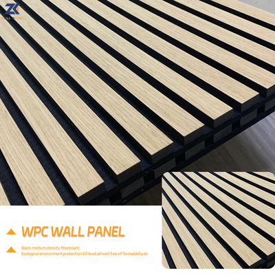 Kualitas Pabrik Penjualan Langsung Panel Kayu Padat Bahan Dekorasi Interior Panel Akustik Kayu Pabrik
