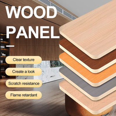 Kualitas Panel Kristal Bambu Dekoratif Interior Panel Kayu Butir Arang Bambu Veneer Kayu Pabrik