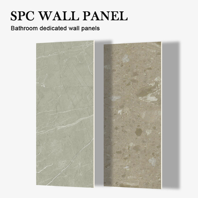 Kualitas Panel Dinding SPC Kamar Mandi Tahan Lembab Marmer Panel Kristal Batu Modern Pabrik