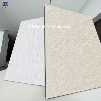 Kualitas Papan Dinding Serat Bambu Veneer Kayu Panel Dinding PVC Anti Gores Pabrik