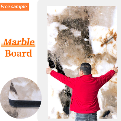 Kualitas Kamar mandi High Gloss PET PVC Panel dinding marmer Papan Batubara Batubara Pabrik
