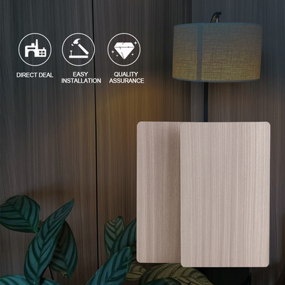 Kualitas Papan Serat Arang Bambu PVC Motif Kayu Tahan Api dan Anti Rayap Gaya Mewah Ringan Pabrik