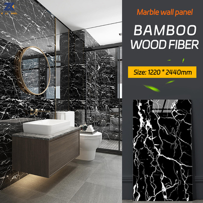 Kualitas Papan Serat Batubara Marmer Waterproof 1220*2600mm Pabrik