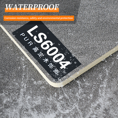 Kualitas Bamboo Charcoal PVC Marmer Wall Panel Sheet 1220*2440*8mm Pabrik