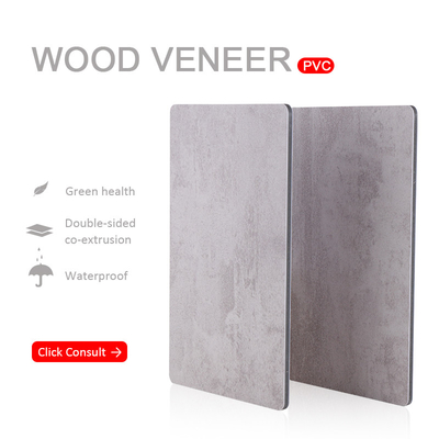 Kualitas Papan Dinding Arang Bambu Tahan Lembab ISO9001 Panel Dinding Veneer Kayu Pabrik