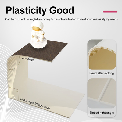Kualitas Panel Dekoratif Interior Untuk Dinding Tahan Air Motif Kayu Papan Dinding Arang Bambu Pabrik
