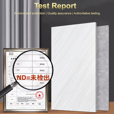 Kualitas Panel Dinding Kayu Dekoratif Interior Veneer Kayu Arang Bambu PVC Pabrik