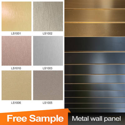 Kualitas PVC Dekorasi Bambu Batubara Kayu Logam Papan Dinding Metal Densitas Tinggi Panel Dinding Interior Pabrik