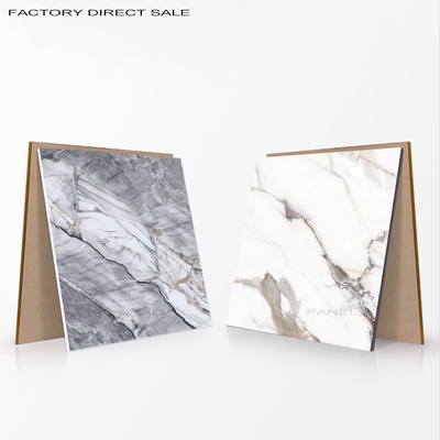 Kualitas 5MM Bambu Batubara Kayu Veneer Tinggi Glossy 3D Disesuaikan Printing Marble Sheet Pabrik