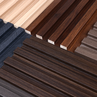 Kualitas Panel Dinding Pelindung Lingkungan Panel Dinding Kayu Padat Berlekuk Pabrik