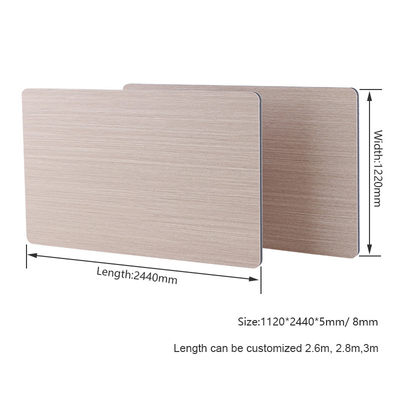 Kualitas 5mm 8mm Dekorasi interior Panel dinding Kayu Tumbuhan Panel dinding PVC Pabrik