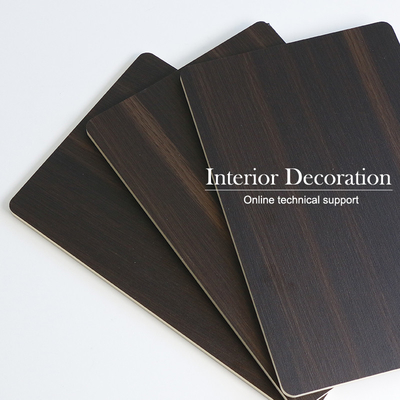 Kualitas Panel Dinding Serat Bambu Dekoratif Interior 5mm 8mm ISO9001 Pabrik