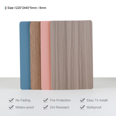 Kualitas Panel dinding serat bambu tanpa bau Lembar veneer kayu 1220*2440mm Pabrik