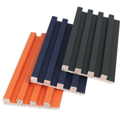 Kualitas Resistensi Serangga WPC Grating Board WPC Fluted Wall Mold Proof Pabrik