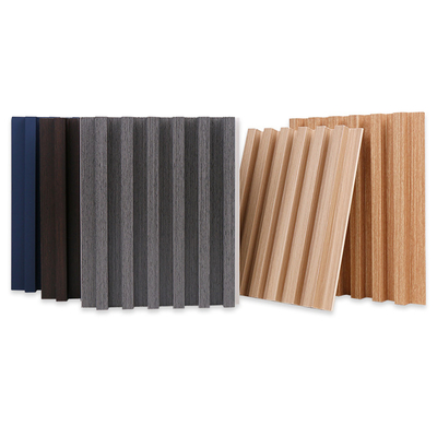 Kualitas Papan Decking Komposit Kayu PVC dengan alur 8mm Pabrik