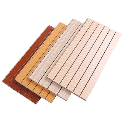 Kualitas Panel Peredam Suara Veneer Kayu Komposit Plastik Kayu PVC yang Disesuaikan Pabrik
