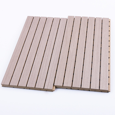 Kualitas Panel Peredam Suara Veneer Kayu Komposit Plastik Kayu PVC yang Disesuaikan Pabrik