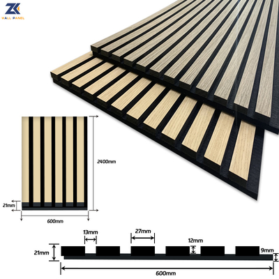 Kualitas Pabrik Penjualan Langsung Panel Kayu Padat Bahan Dekorasi Interior Panel Akustik Kayu Pabrik
