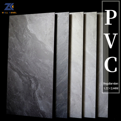 Kualitas Carbon Crystal Board Simulasi Waterproof Marmer Kayu Veneer Panel dinding Pabrik