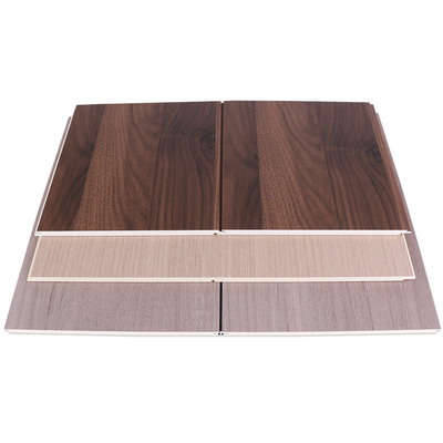 Kualitas Penjualan panas tahan api dan kelembaban WPC Slotted Panel Panel dinding veneer kayu Pabrik