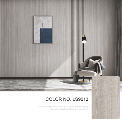 Kualitas Panel Dinding Veneer Kayu Dekorasi Interior Mewah Modern 5mm 8mm Pabrik