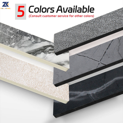 Kualitas Panel Dinding Veneer Kayu Arang Bambu Marmer PVC Pelat Kristal Karbon Pabrik