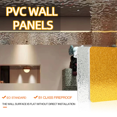 Kualitas Panel Dinding Serat Bambu PVC Ripple Air OEM ODM Pabrik